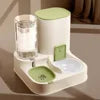Pet Automatic Feeder and Water Dispenser 2 in 1 for Cats Dogs Supplies Water Bottle Dog Food Bowl Auto Feeding Cat Bowl
