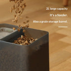 Small Automatic Pet Feeder Unplugged Mobile Water Dispenser for Cats and Dogs Plastic Drinking Water Artifact with Box Packing