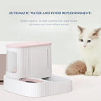 OF Wholesale Automatic Pet Supplies Smart Pet Bowls Feeders and Water Dispenser for Cats and Dogs