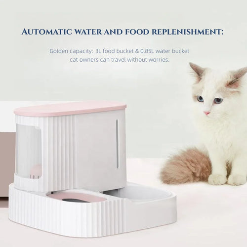 OF Wholesale Automatic Pet Supplies Smart Pet Bowls Feeders and Water Dispenser for Cats and Dogs