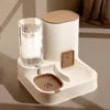 Pet Automatic Feeder and Water Dispenser 2 in 1 for Cats Dogs Supplies Water Bottle Dog Food Bowl Auto Feeding Cat Bowl