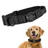 Tactical Dog Collar with AirTag Holder – Waterproof, Adjustable for Medium & Large Dogs