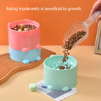 Slow Feeder Dog Cat Bowl, Anti-Choking & Neck Support Design - Puzzle Food Dish for Fast Eaters, Pet Supplies to Prevent Bloat