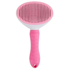 Self-Cleaning Pet Grooming Slicker Brush One-Click Hair Remover Comb Household Fur Cleaning Care For All Breeds Dogs Cats Pet