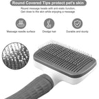 Self-cleaning Pet Hair Remove Comb Cat Slicker Brush Pet Hair Removal Comb for Dogs Cats Grooming Tools Combs Dogs Accessorie
