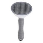 Self-Cleaning Pet Grooming Slicker Brush One-Click Hair Remover Comb Household Fur Cleaning Care For All Breeds Dogs Cats Pet